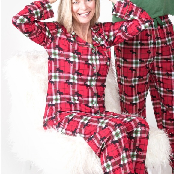 Little blue house by Hatley moose PJ set size S - Picture 6 of 7